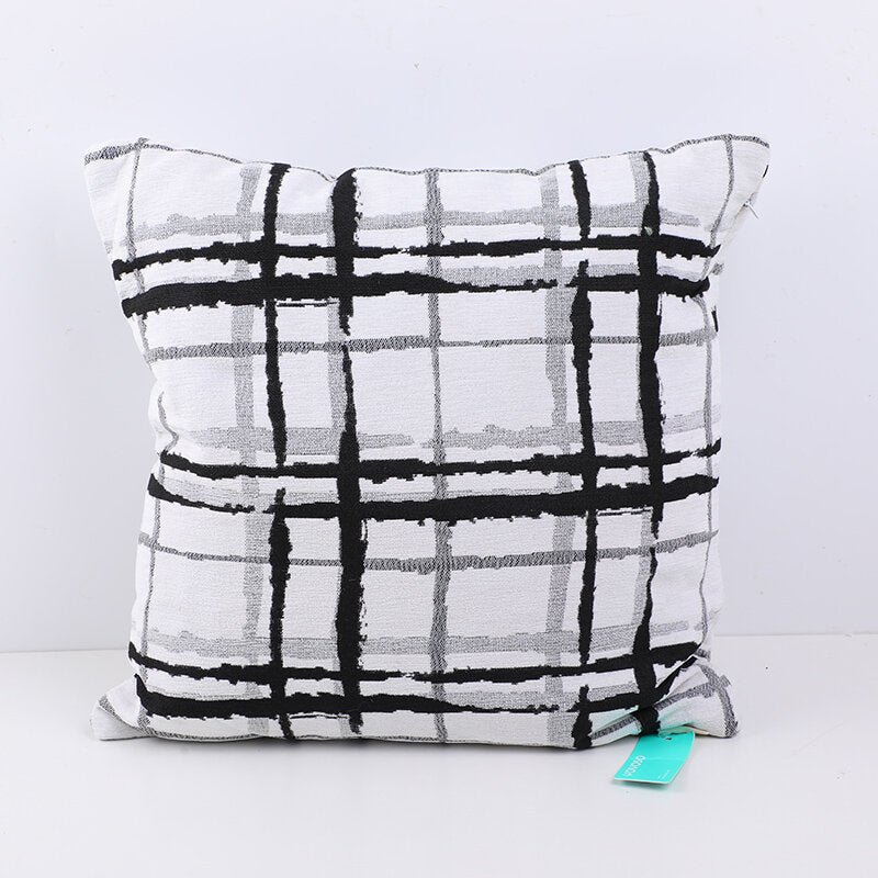 Cuscino decorativo semplice lavorato a maglia in stile nordico, modello B