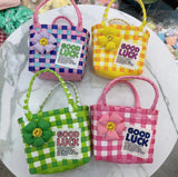 WOW PINK-burger cioccolato borsa a mano