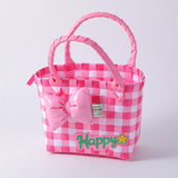 WOW PINK-3D borsa a mano con nodo a fiocco