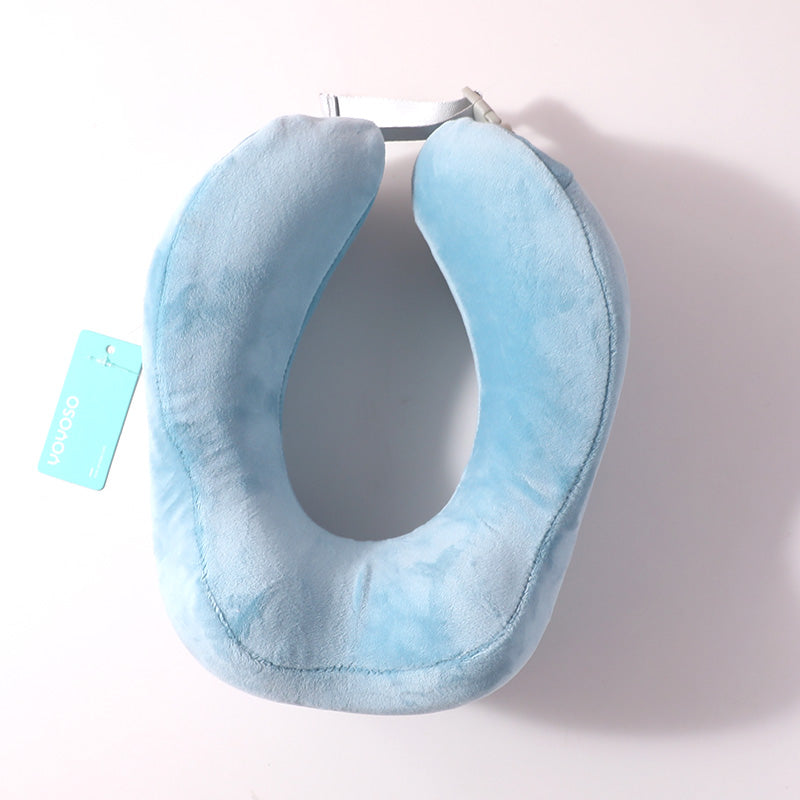 Cuscino a gobba semplice a forma di U, verde