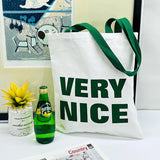 Borsa a tracolla in tela / Borsa della spesa della serie Rich life