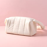 Borsa a tracolla a sbuffo in stile giapponese e coreano - bianco