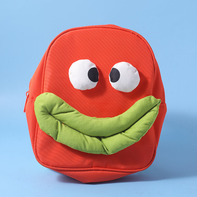 zaino per bambini brutto e carino - arancione