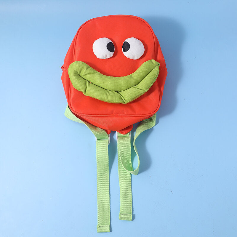 zaino per bambini brutto e carino - arancione