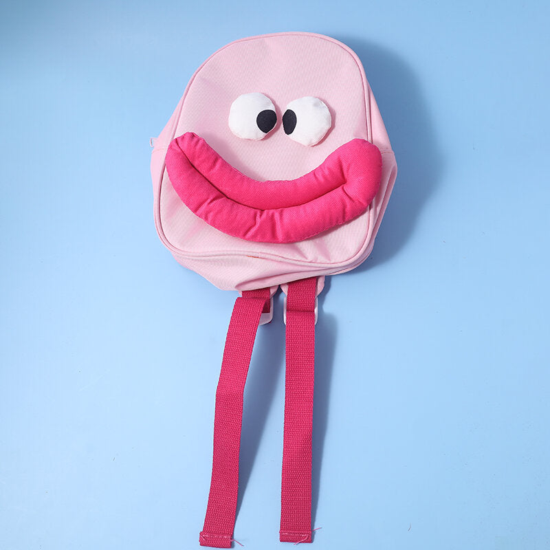 zaino per bambini brutto e carino, rosa