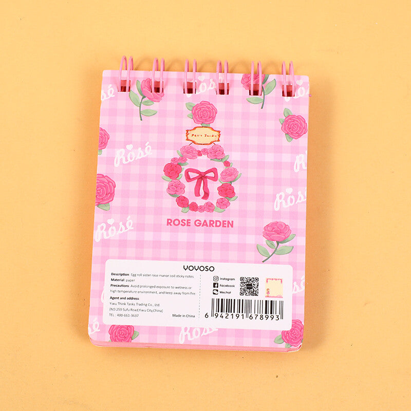 Involtino primavera sorella rose manor spirale post-it