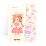 Quaderno a spirale morbida Egg Roll Sister Rose Manor A5-riga orizzontale pagine interne