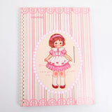 Quaderno a spirale morbida Egg Roll Sister Rose Manor B5-riga orizzontale pagine interne