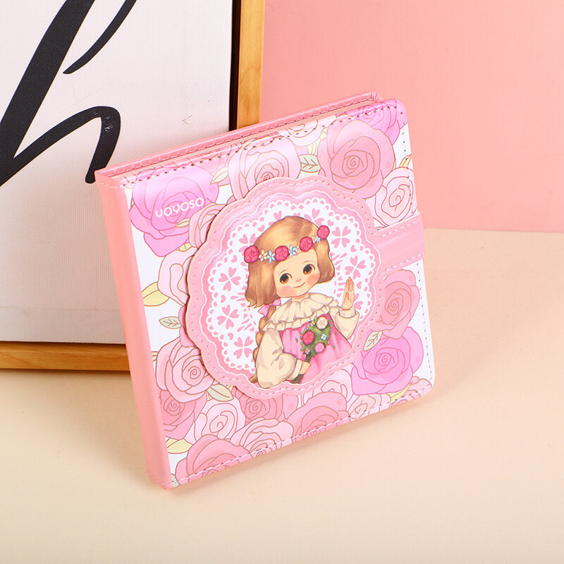 Quaderno con fibbia magnetica quadrata Egg Roll Sister Rose Manor - pagine colorate all'interno