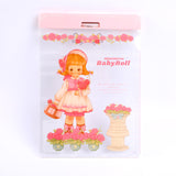 Clip per schedario in acrilico Egg Roll Sister Rose Manor