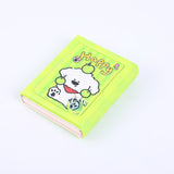 Libro puzzle colorato e fruttato per alleviare lo stress di Puppy Puppy, pagine interne a righe da 80k