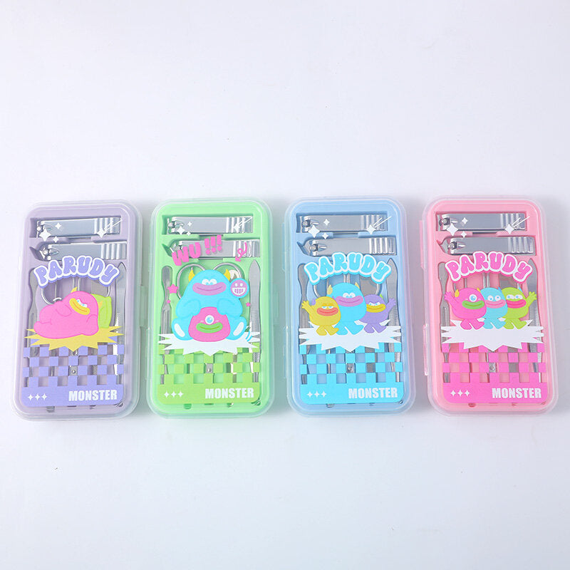 Set di tagliaunghie 7 pezzi di mostri bizzarri