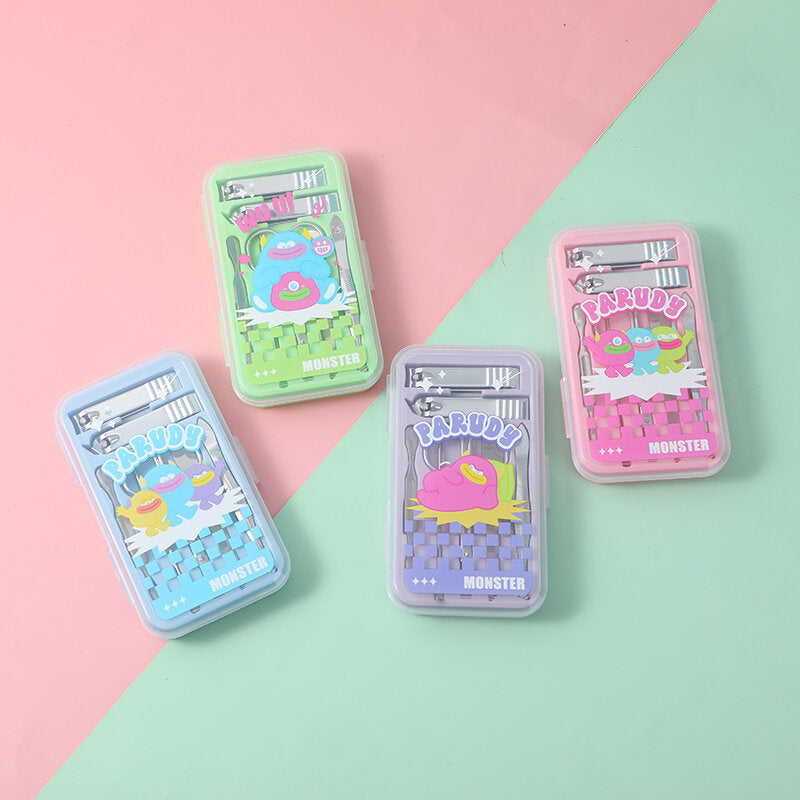 Set di tagliaunghie 7 pezzi di mostri bizzarri