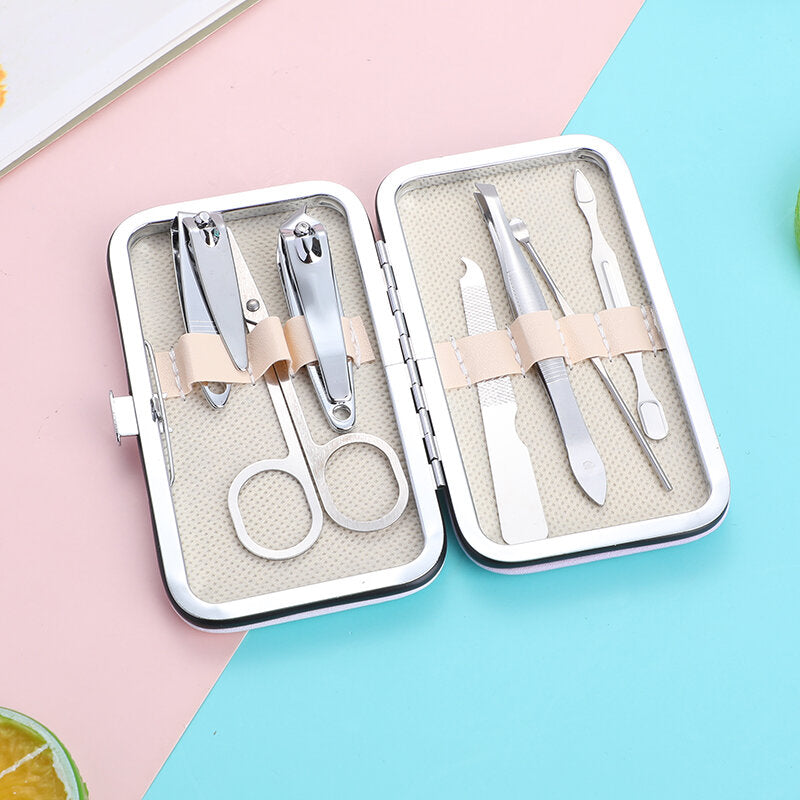 Set di sette pezzi di manicure della serie Cute Animal