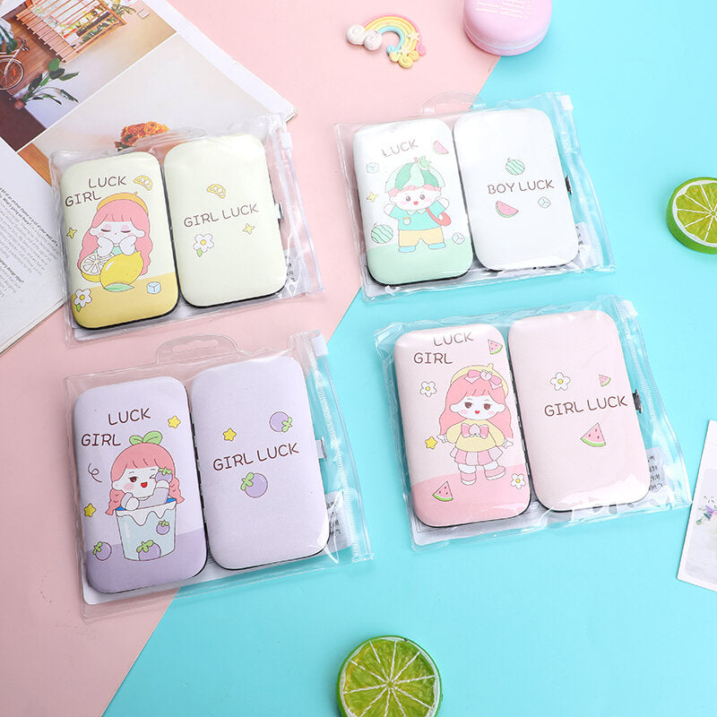 Set di sette pezzi per la manicure della serie Luck