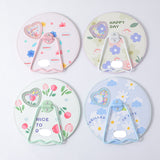 Simpatico specchio da tavolo rotondo a forma di fiore-1Pz