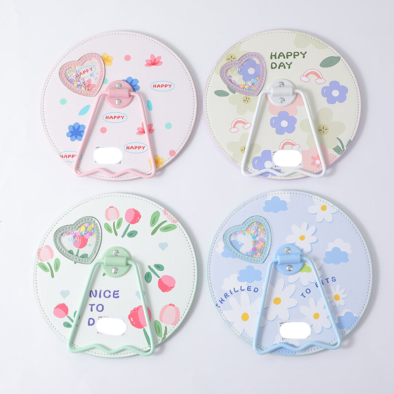 Simpatico specchio da tavolo rotondo a forma di fiore-1Pz