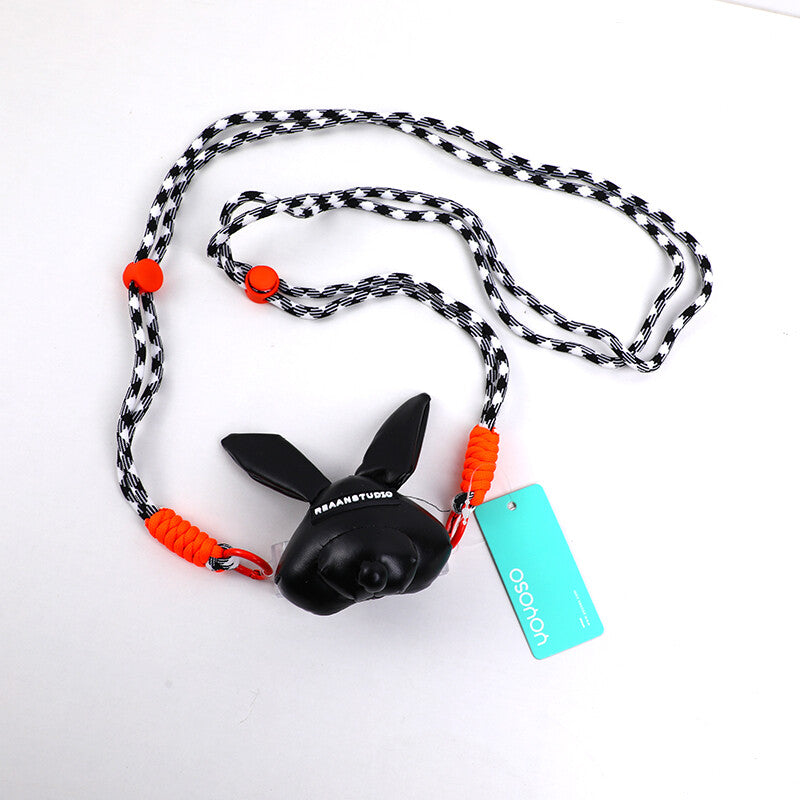 Clip posteriore per telefono a forma di coniglio