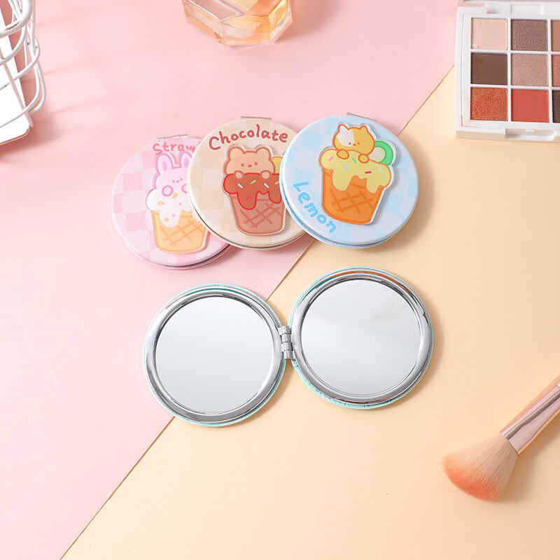 Grande gelato rotondo carino animale domestico moda specchio-1Pz