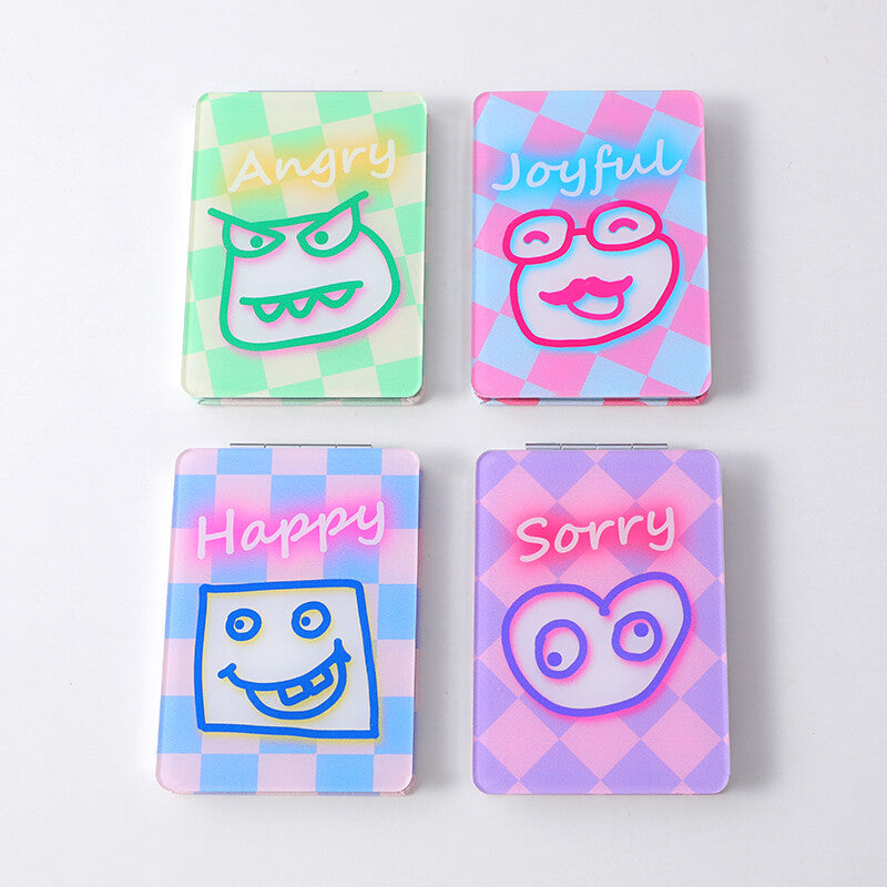 Specchio rettangolare per il divertimento dell'espressione facciale