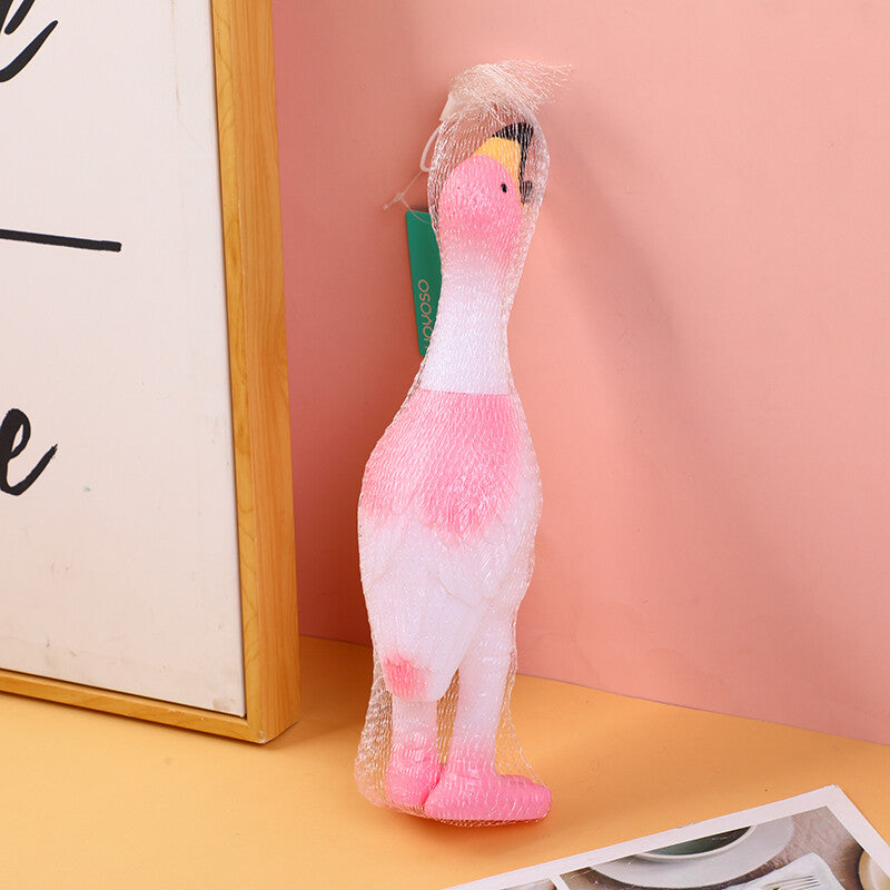 Giocattolo urlante di uccelli a zampa lunga