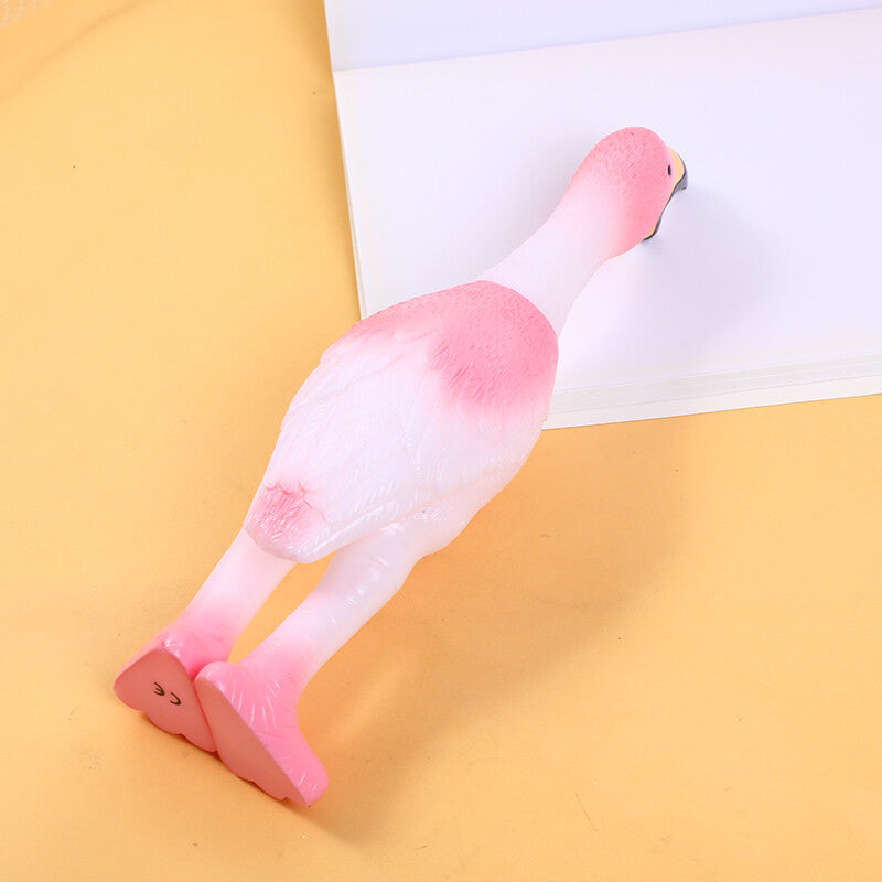 Giocattolo urlante di uccelli a zampa lunga