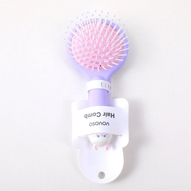 Pettine da massaggio rotondo BOJIZ con specchio