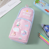 Coniglio rosa zaino portamatite