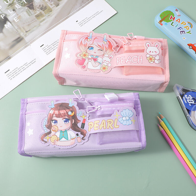 Simpatica borsa a matita rettangolare– 1 pezzo