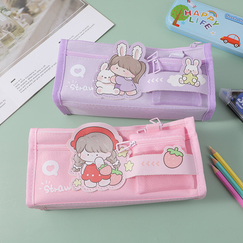 Borsa rettangolare a forma di coniglio con fragola– 1 pezzo