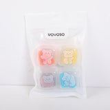 Tappi di orecchie in spugna serie Little Bear 4 paia