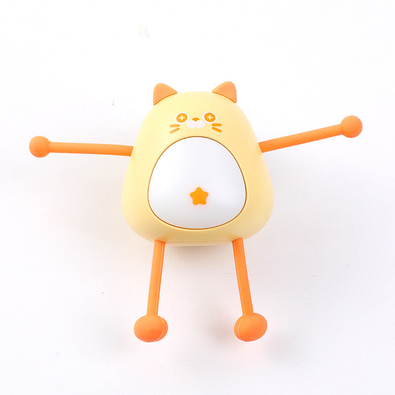 Luce di piccoli animali domestici trainabile - giallo