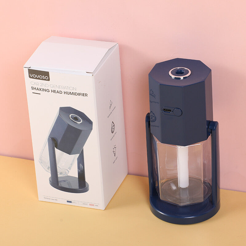 Umidificatore a testa tremante per auto di seconda generazione - blu reale