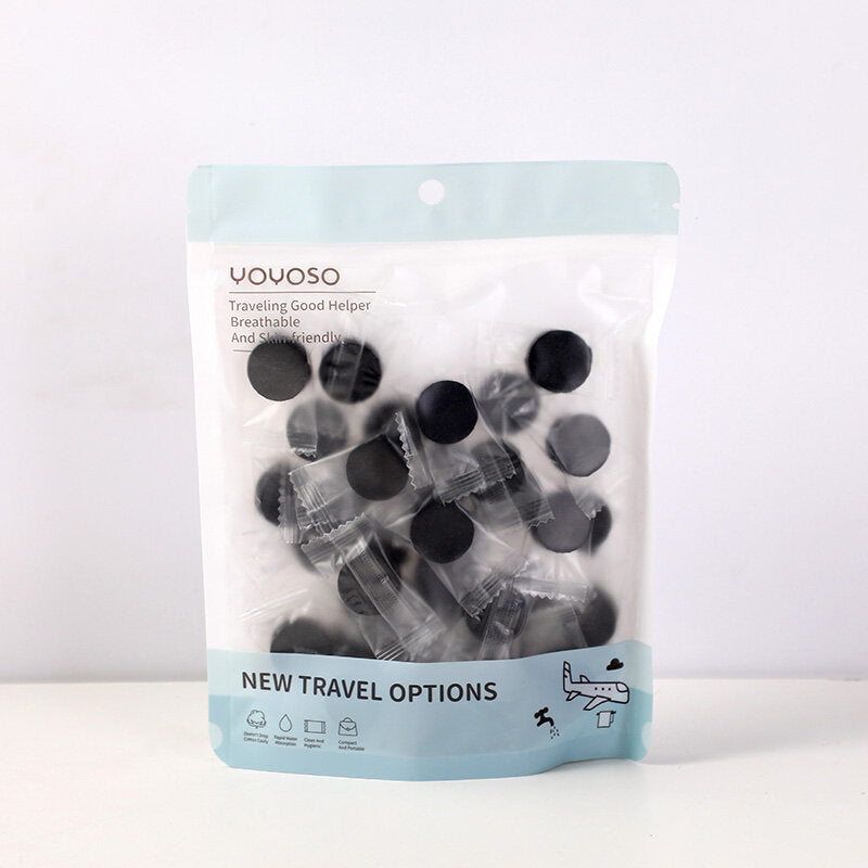 Maschera compressa (carbone di bambù) - 40 pz.