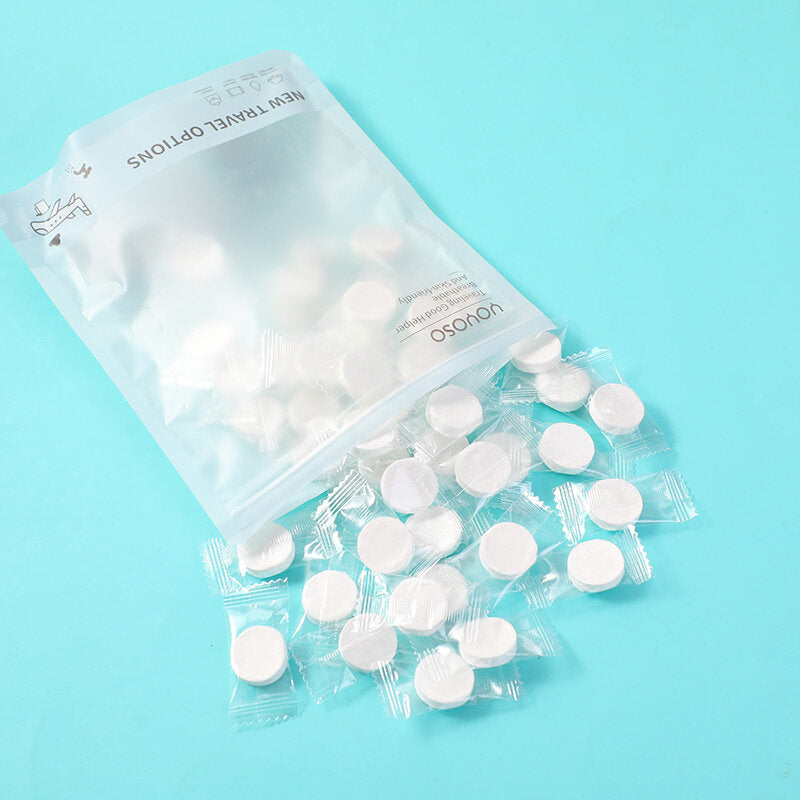 Maschera compressa (puro cotone) - 50 pezzi