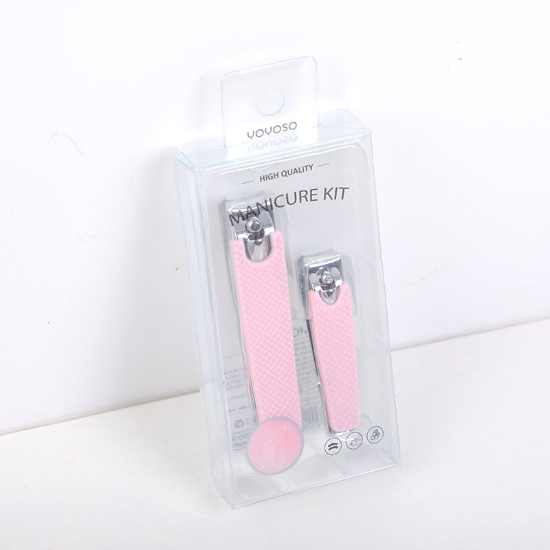 Set combinato di tagliaunghie grandi e piccole-2 pezzi