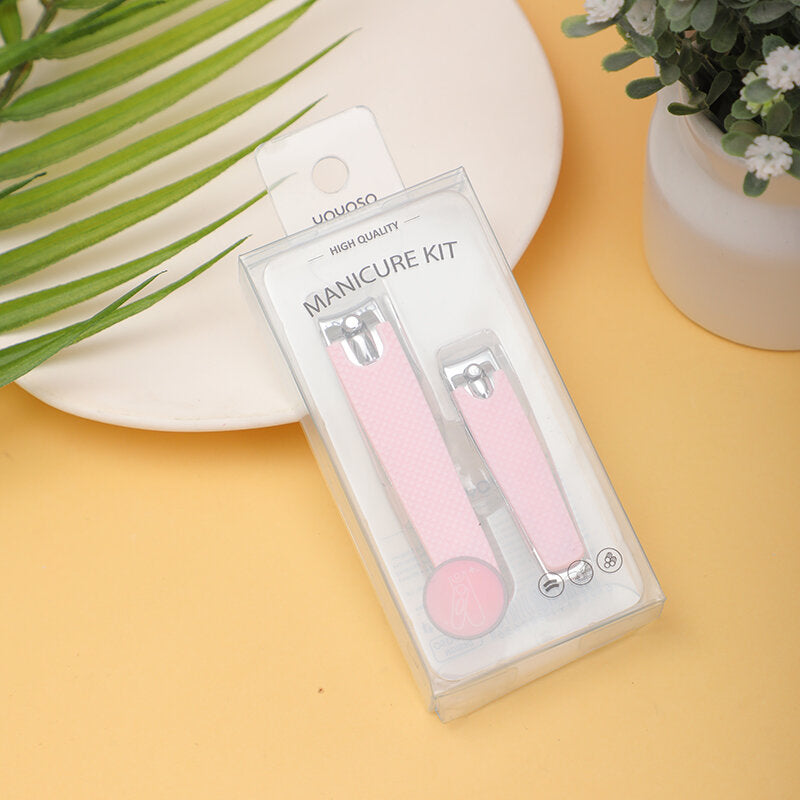 Set combinato di tagliaunghie grandi e piccole-2 pezzi