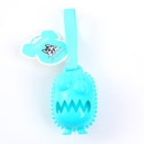 Mostro quadrato con cordino cane vocale giocattolo-cibo può essere memorizzato