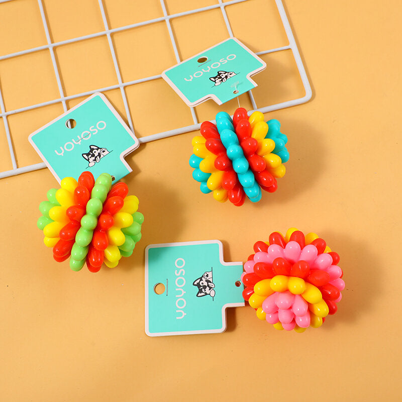 Palla colorata resistente ai morsi