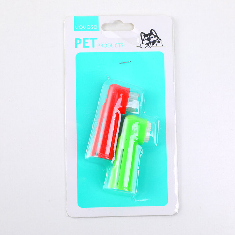 Spazzola da dito per animali domestici