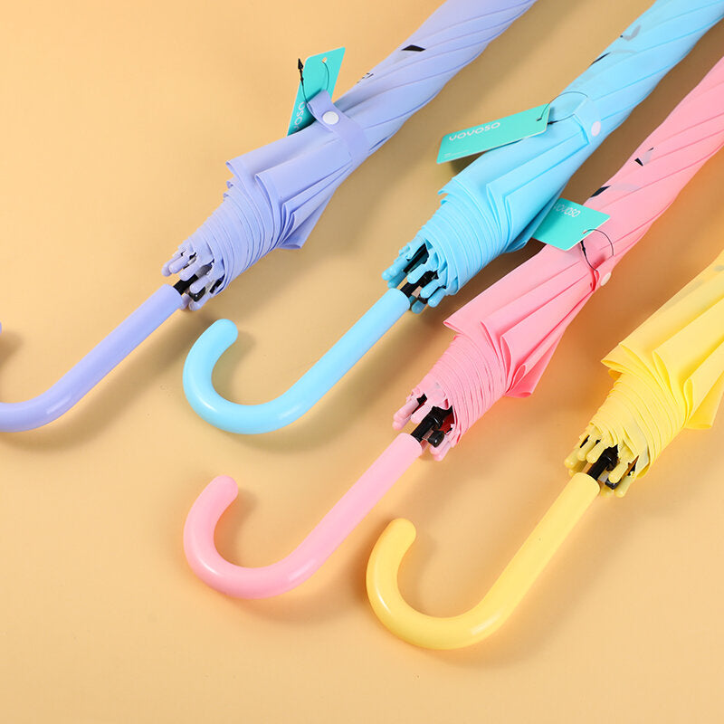 Sorriso semplice ombrello dritto