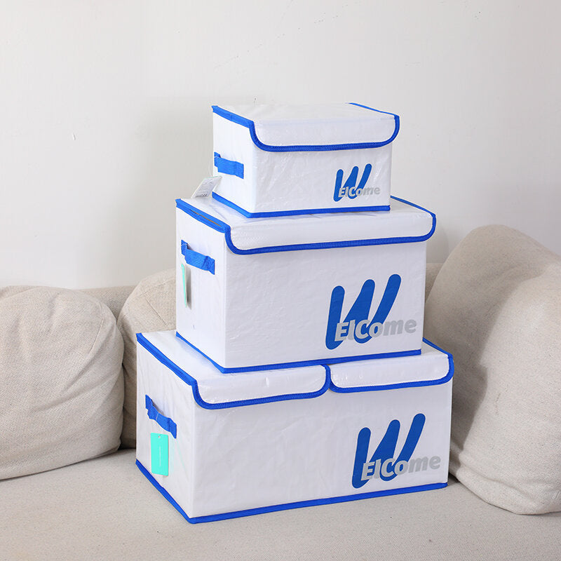 Scatola portaoggetti con codichio ribaltabile-S