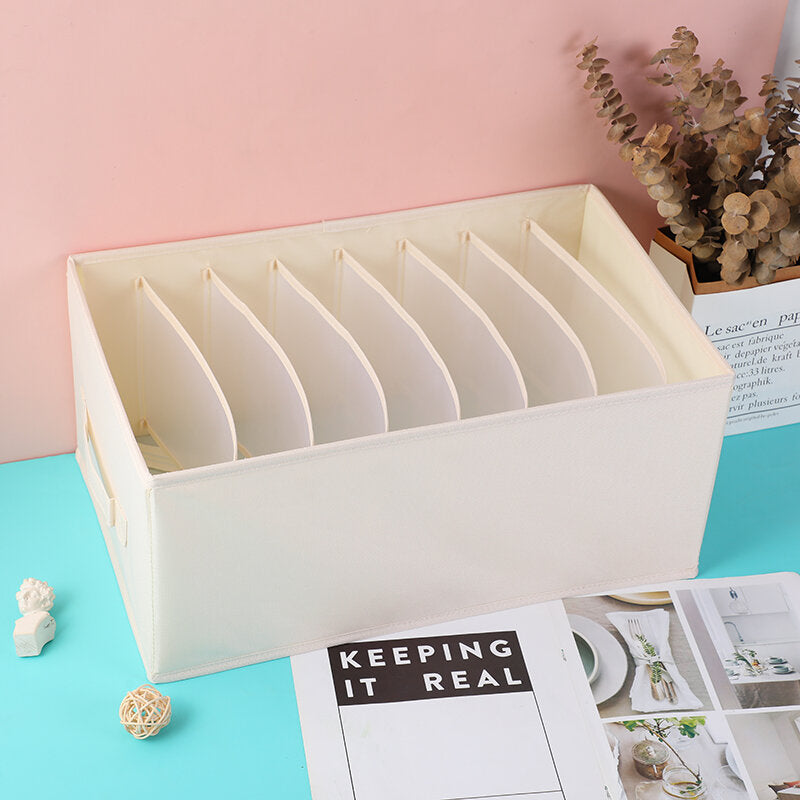 Scatola portaoggetti a 8 scomparti in tessuto Oxford