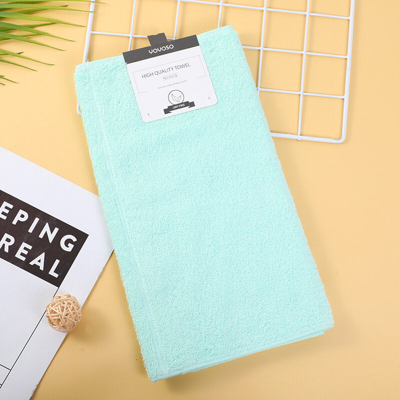 Asciugamano marshmallow multicolore verde