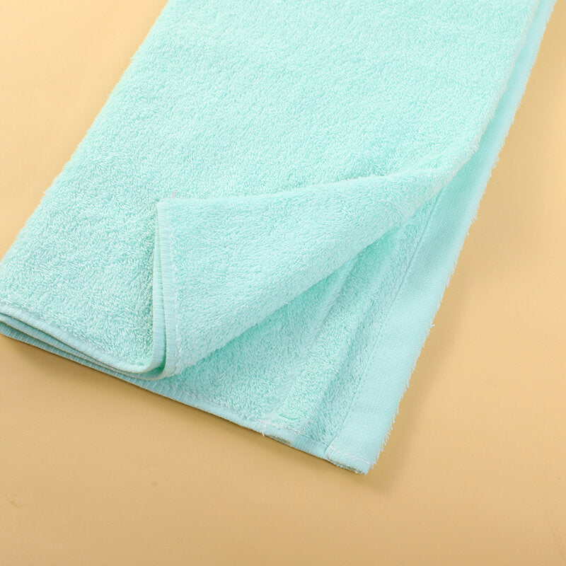 Asciugamano marshmallow multicolore verde