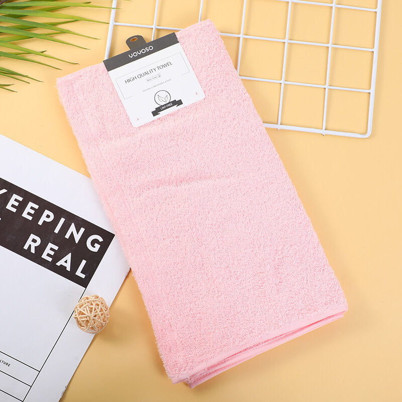 Asciugamano marshmallow multicolore rosa