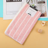 Asciugamano a quadri semplice-rosa