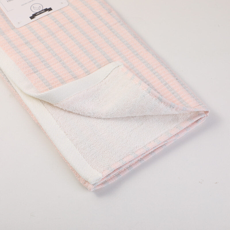 Asciugamano semplice a più griglie - rosa