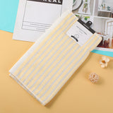 Asciugamano semplice multigriglia giallo