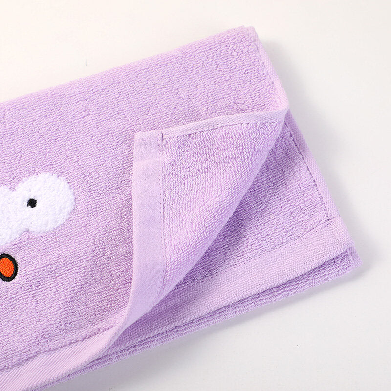 Animale con granper occhi asciugamano-viola